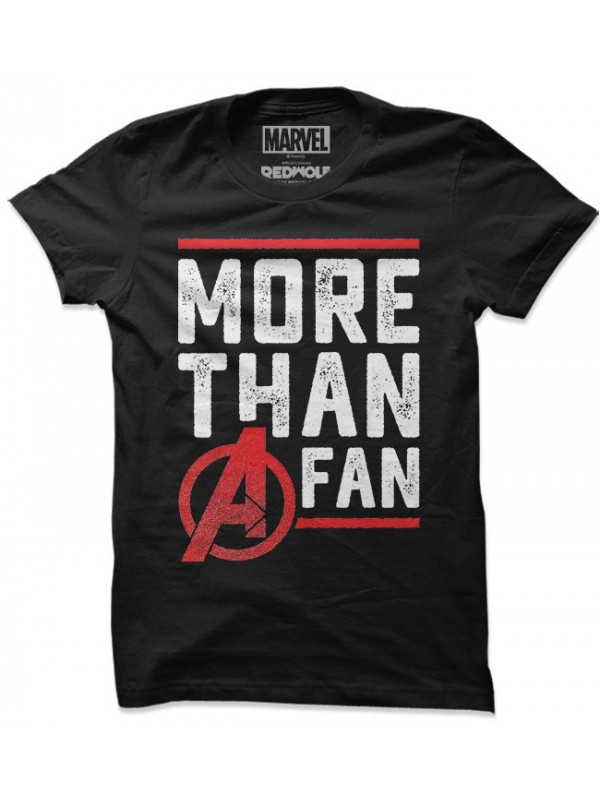 More Than A Fan - Marvel Official T-shirt