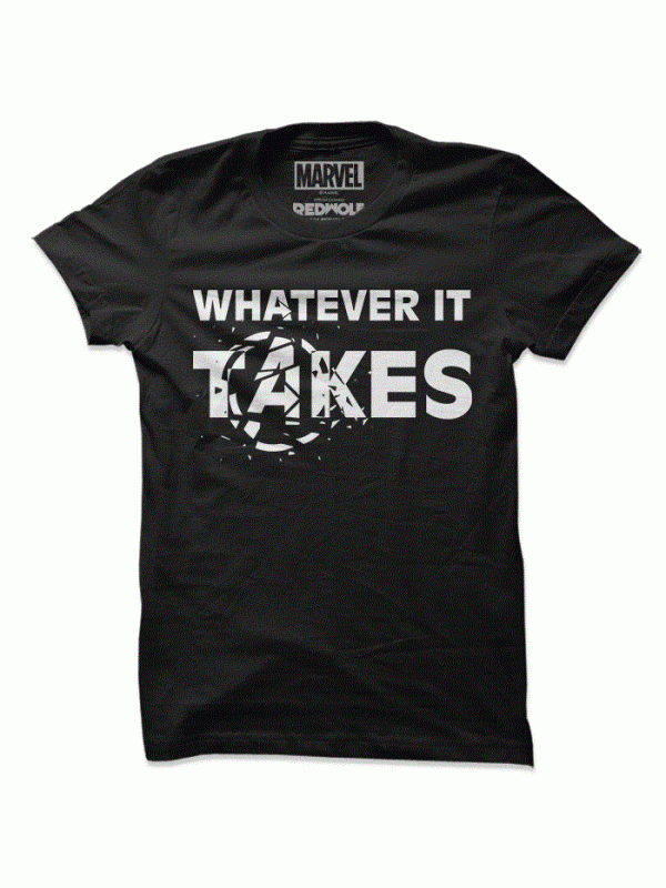Whatever It Takes (Glow In The Dark) - Marvel Official T-shirt