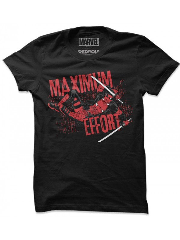 Maximum Effort - Marvel Official T-shirt