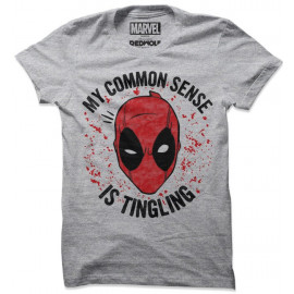 My Common Sense Is Tingling - Marvel Official T-shirt