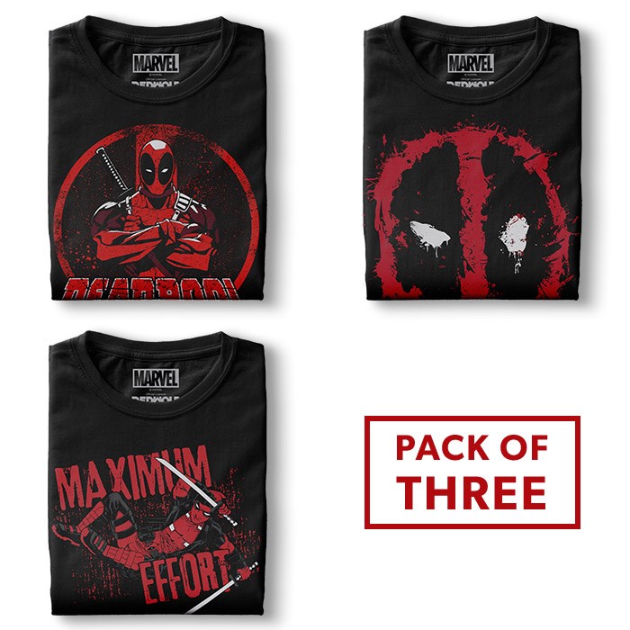 Pack Of Three: Deadpool Combo