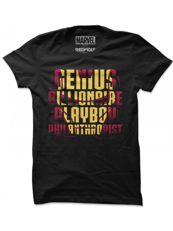 Genius Billionaire Playboy Philanthropist - Marvel Official T-shirt