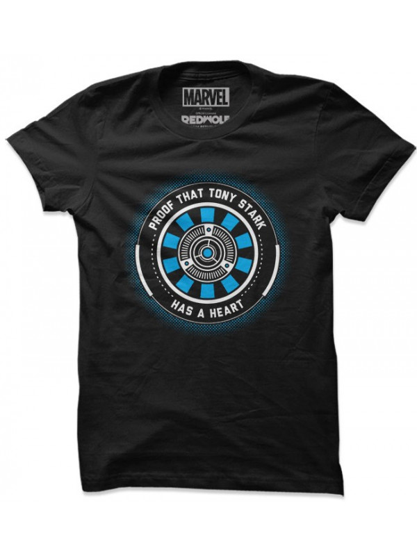 Tony Stark's Heart - Marvel Official T-shirt