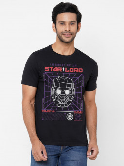 Star Lord: HUD - Marvel Official T-shirt