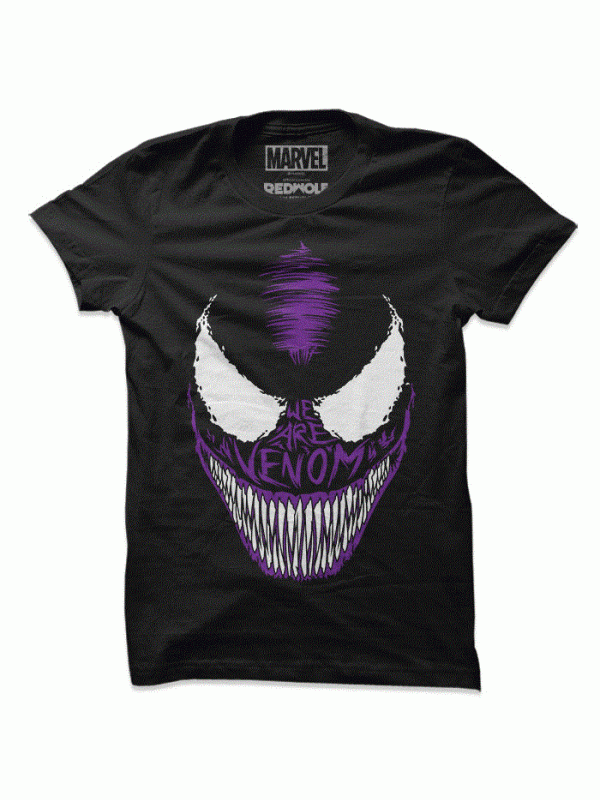 Venom Face (Glow In The Dark) - Marvel Official T-shirt