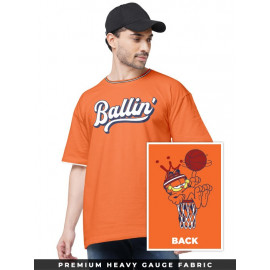 Ballin' - Garfield Official Oversized T-shirt