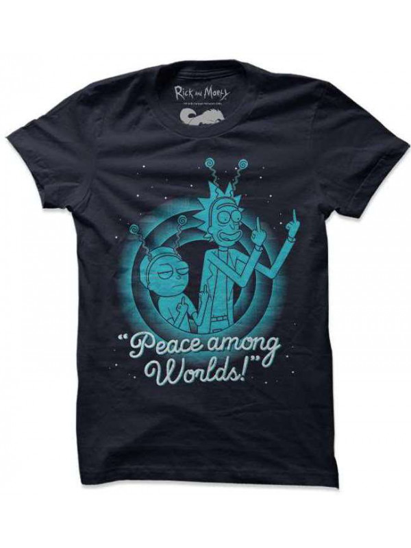 Peace Among Worlds - Rick And Morty Official T-shirt