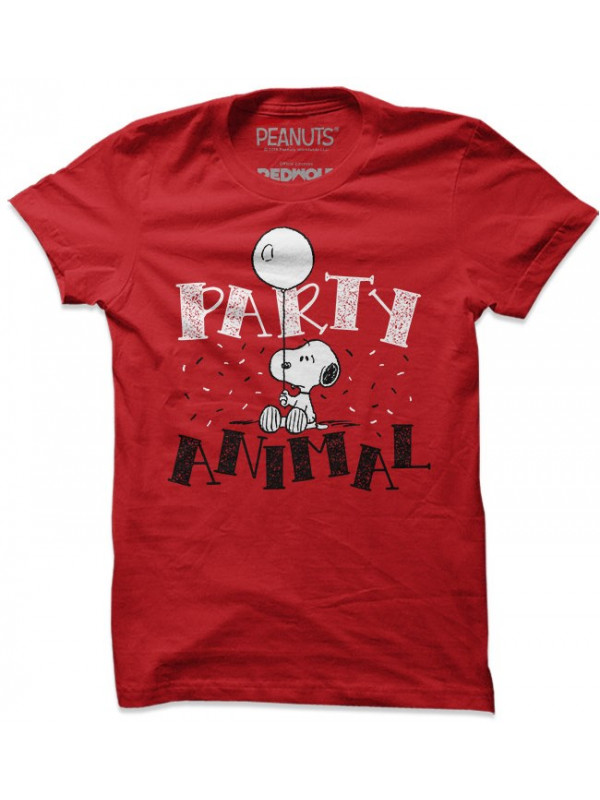 Party Animal - Peanuts Official T-shirt