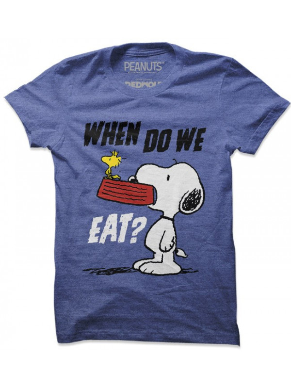 When Do We Eat - Peanuts Official T-shirt
