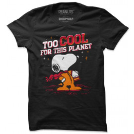 Too Cool For This Planet - Peanuts Official T-shirt