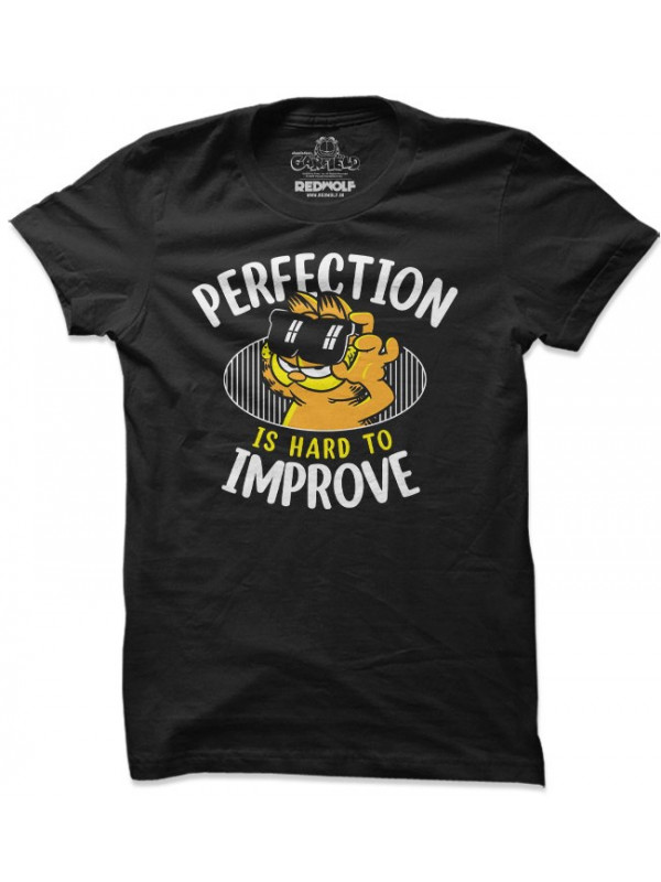 Perfection Is Hard To Improve - Garfield Official T-shirt