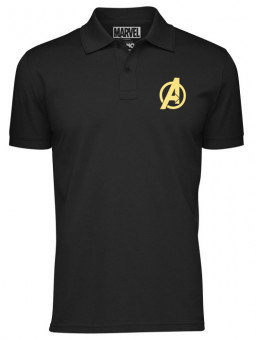 Avengers Logo - Marvel Official Polo T-shirt