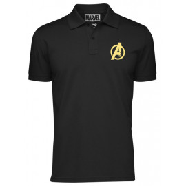 Avengers Logo - Marvel Official Polo T-shirt