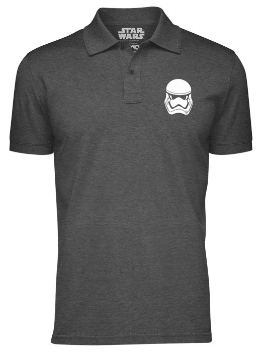 Storm Trooper Logo - Star Wars Official Polo T-shirt