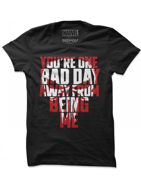 One Bad Day Away - Marvel Official T-shirt