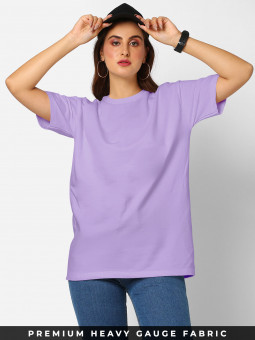 Redwolf Basics: Lavender Oversized T-shirt
