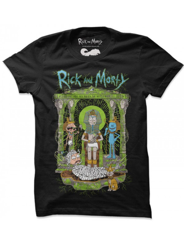 All Secrets Mortyfied - Rick And Morty Official T-shirt