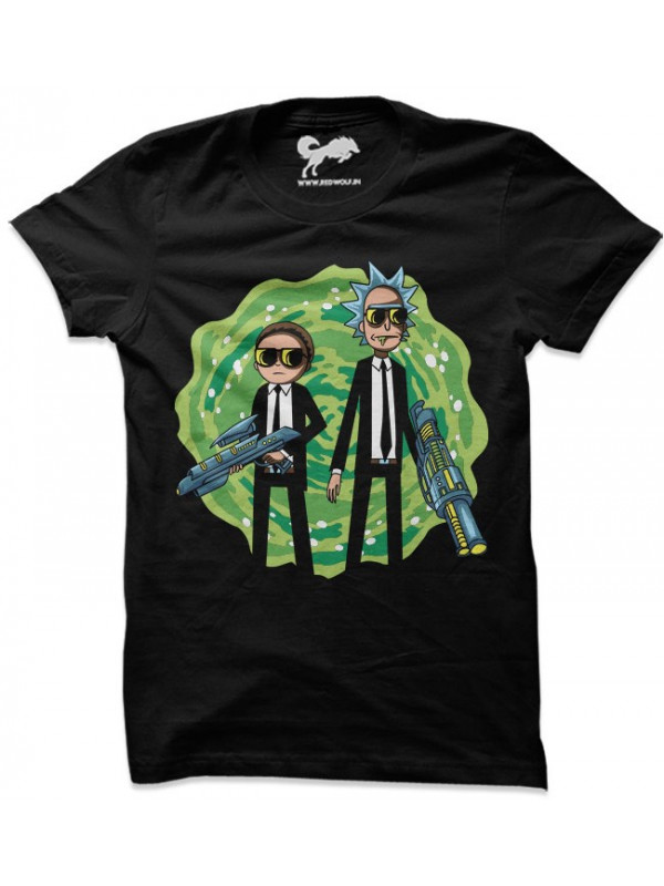 Black Suits Comin' - Rick And Morty Official T-shirt