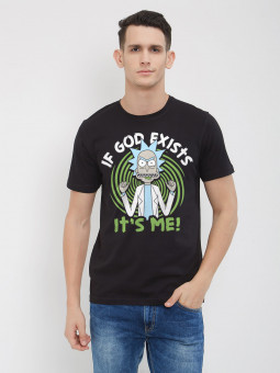 If God Exists, Its Me - Rick And Morty Official T-shirt