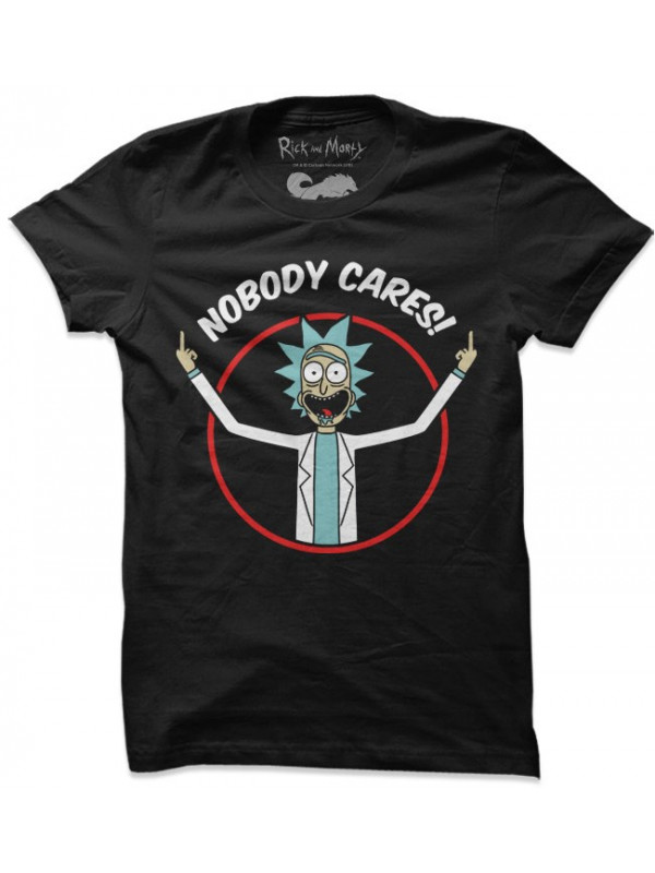 Rick: Nobody Cares - Rick And Morty Official T-shirt