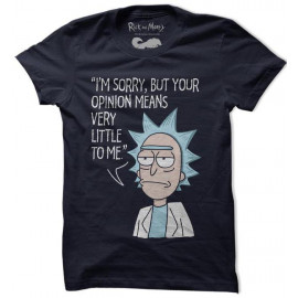 Rick's Opinion - Rick And Morty Official T-shirt