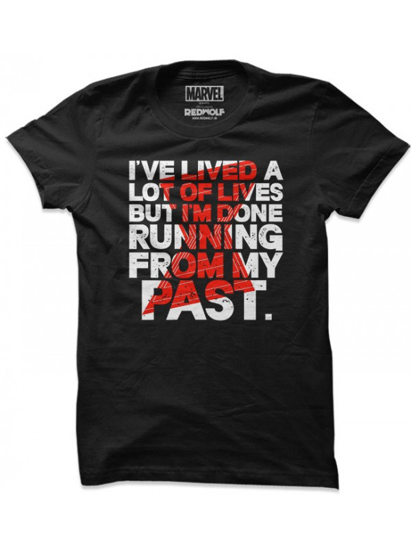 Running From My Past - Marvel Official T-shirt