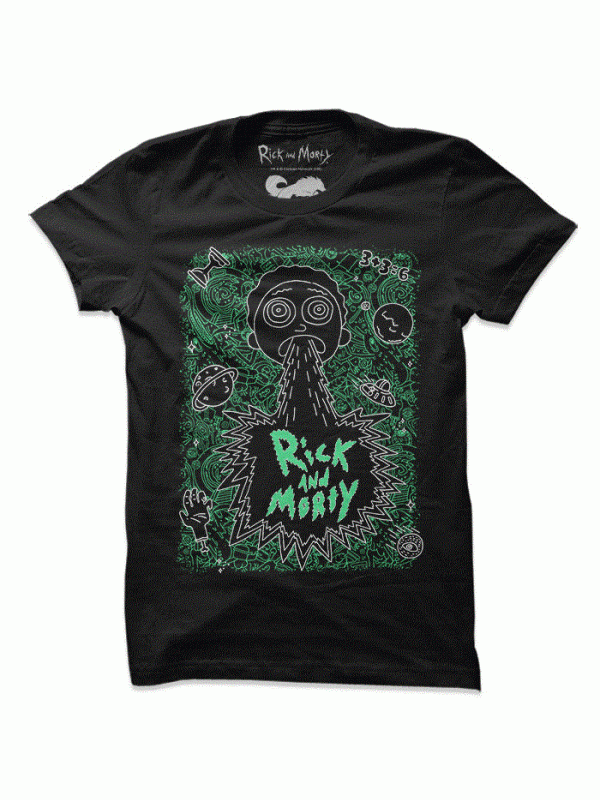 Sick & Morty (Glow In The Dark) - Rick And Morty Official T-shirt