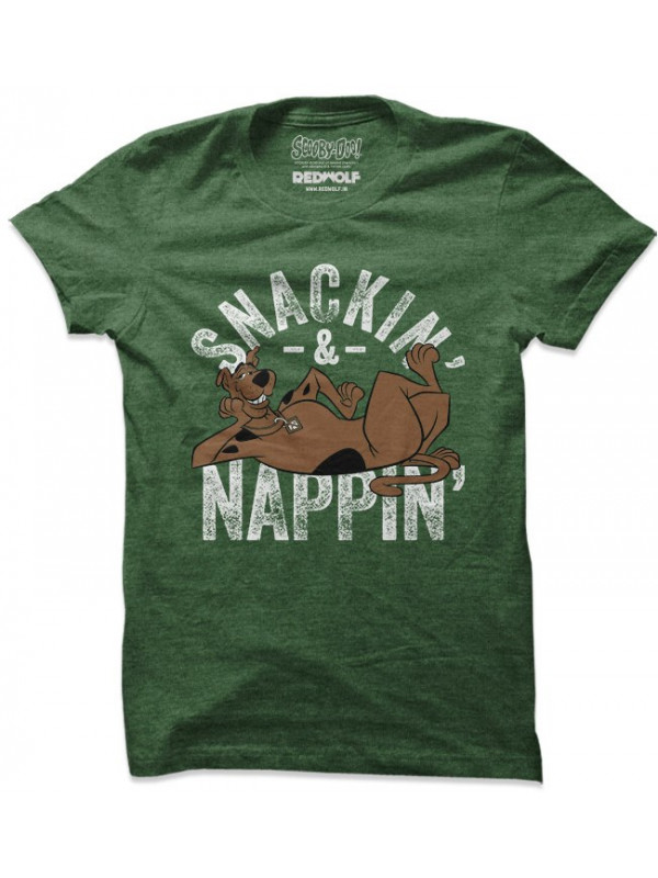 Snackin' & Nappin' - Scooby Doo Official T-shirt