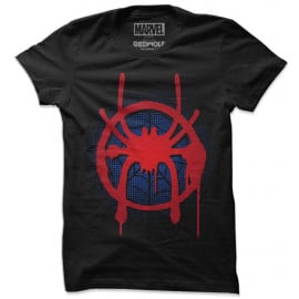 Spider-Verse: Miles Morales Logo - Marvel Official T-shirt