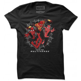 Spider-Men: Into The Multiverse - Marvel Official T-shirt