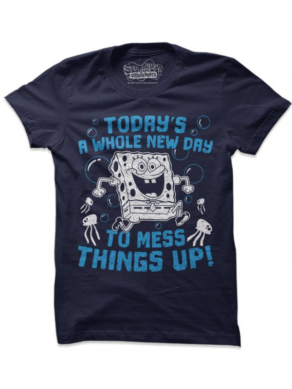 Mess Things Up - SpongeBob SquarePants Official T-shirt