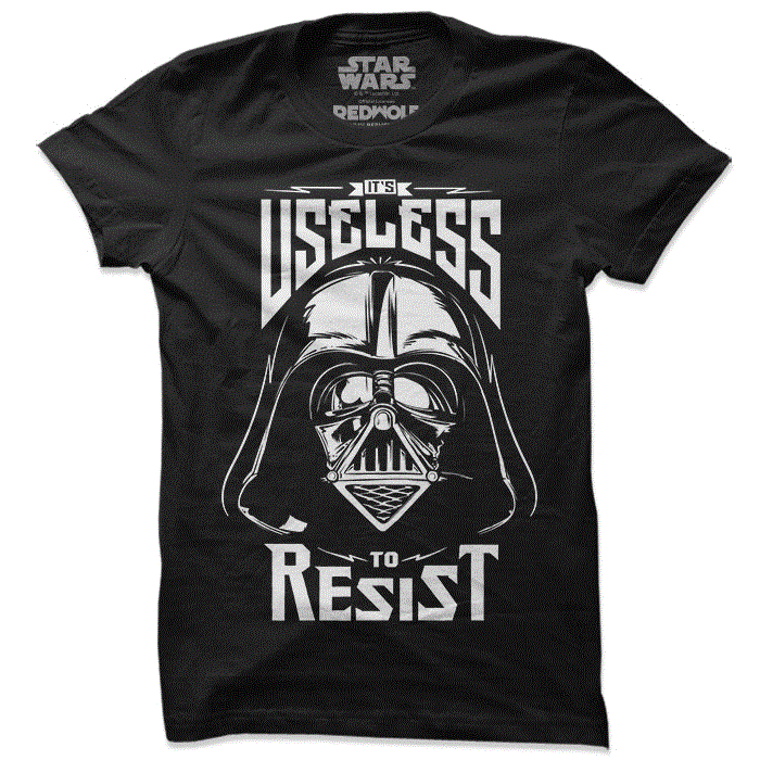 Futile Resistance (Glow In The Dark) - Star Wars Official T-shirt