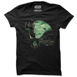 Mando And The Child - Star Wars Official T-shirt