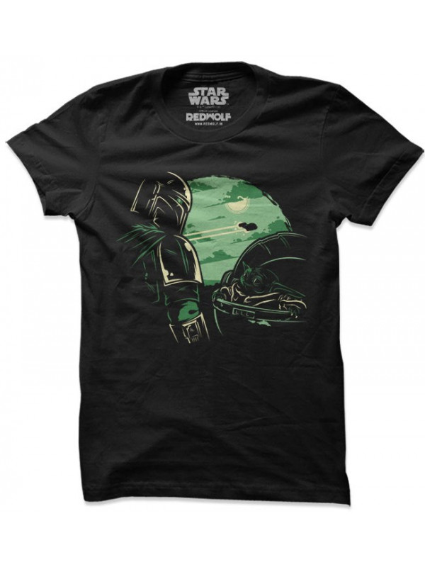 Mando And The Child - Star Wars Official T-shirt