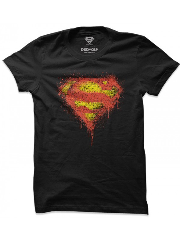 Superman: Logo Splatter - Superman Official T-shirt