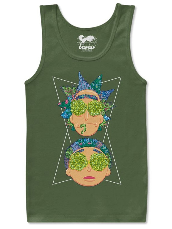 Seeing Weird - Rick And Morty Official Tank Top