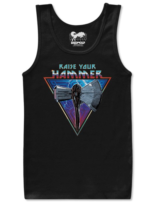 Raise Your Hammer - Marvel Official Tank Top