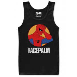 Spider-Man Facepalm - Marvel Official Tank Top