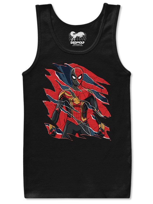 Spider Suits Art - Marvel Official Tank Top
