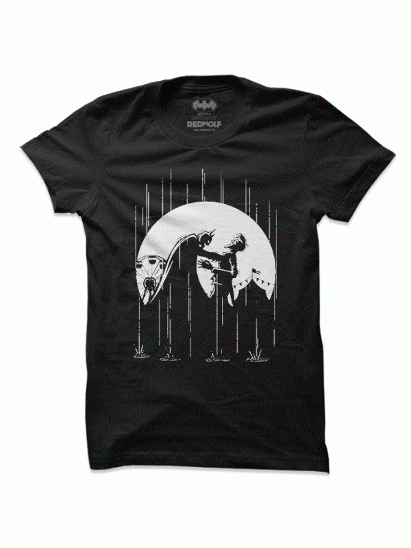 The Bat vs The Joker (Glow In The Dark) - Batman Official T-shirt