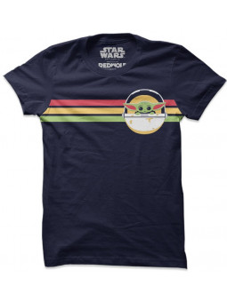 The Child: Retro Stripes - Star Wars Official T-shirt