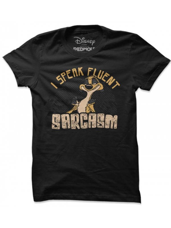 Fluent In Sarcasm  - Disney Official T-shirt