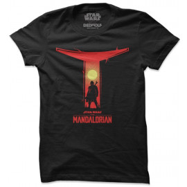 The Mandalorian Silhouette - Star Wars Official T-shirt