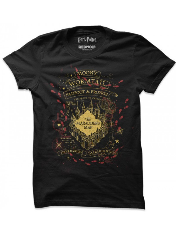 The Marauder's Map - Harry Potter Official T-shirt