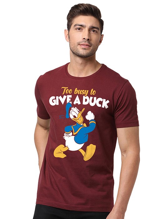 Too Busy To Give A Duck - Disney Official T-shirt