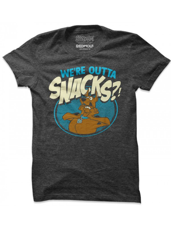 We're Outta Snacks?! - Scooby Doo Official T-shirt