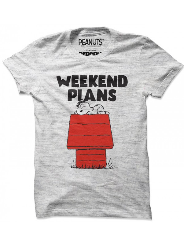 Weekend Plans - Peanuts Official T-shirt