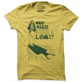 What Makes A Loki - Marvel Official T-shirt