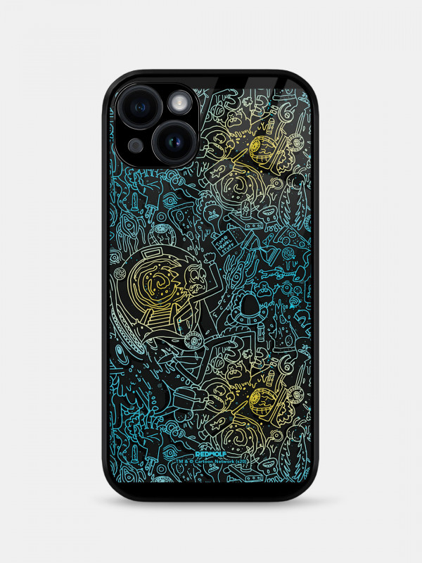 Wubba Lubba Pattern - Rick And Morty Official Mobile Cover