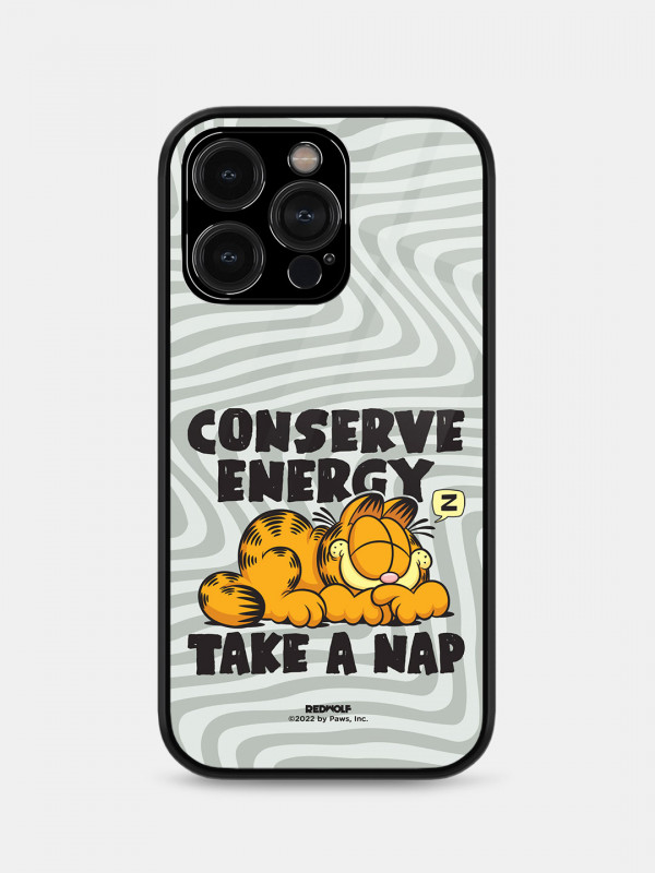 Conserve Energy - Garfield Official Mobile Cover